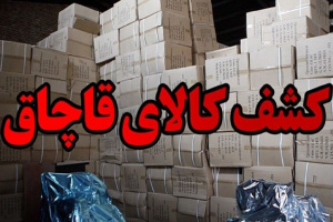 کشف محموله ۷ میلیاردی کالای قاچاق درفیروزآباد فارس