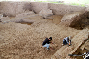 ساماندهی مسیر دسترسی به محوطه تل آجری