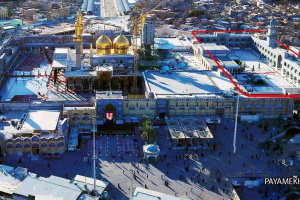 ساخت صحن امام محمد باقر (ع) در کاظمین توسط مردم شیراز