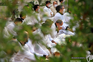 گزارش تصویری| احیای شب بیست و هفتم ماه مبارک رمضان در زندان «عادل آباد» شیراز