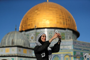 گزارش تصویری| مردم فلسطین در مسجد الاقصی