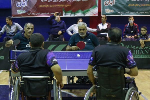 قهرمانی ورزشکار فارس در تور ایرانی پاراتنیس روی میز ایران