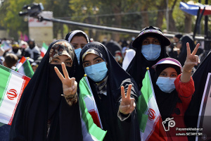 راهپیمایی یوم الله ۱۳ آبان در استان مرکزی برگزار شد