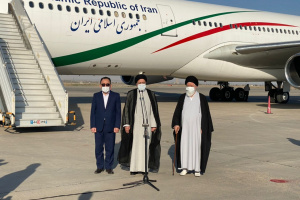 رئیس جمهوری وارد مشهد مقدس شد