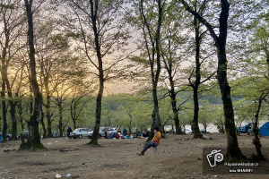 گزارش تصویری| طبیعت گردی مردم در سقالگسار استان گیلان