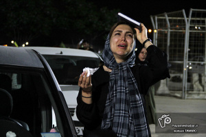 گزارش تصویری| مراسم احیای خودرویی شب قدر در شیراز