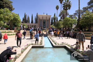 گزارش تصویری| مهمانان نوروزی در سعدیه شیراز