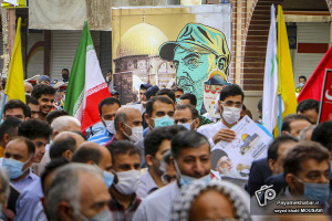 گزارش تصویری| راهپیمایی روز قدس در اهواز