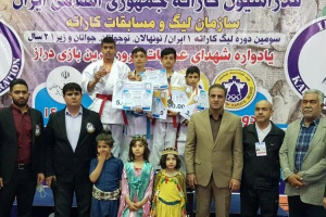 عنوان سومی کاراته کاهای فارسی در مرحله دوم لیگ کاراته وان