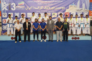 چهار مدال کاتاروهای فارس در مرحله سوم لیگ کاراته وان پسران ایران