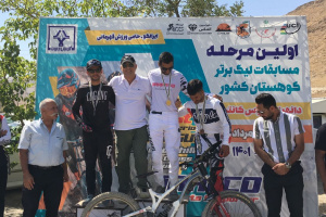 عنوان دوم رکابزنان فارس در لیگ دوچرخه سواری کوهستان