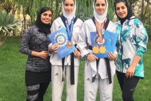 درخشش تکواندوکاران فارس در رقابت های هانمادانگ بانوان ایران