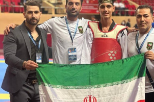 کسب هشت مدال رنگارنگ تکواندوکاران نونهال ایران در مسابقات قهرمانی آسیا