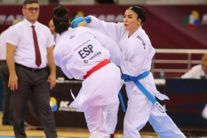 دو نشان برنز ورزشکاران ایرانی در لیگ جهانی کاراته