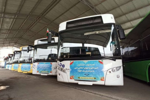 اتوبوس های جدید از شرکت ایرانخودرو دیزل وارد ناوگان شدند