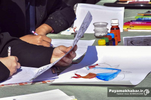 کارگاه آموزشی نقاشی جشنواره تجسم غدیر در شیراز