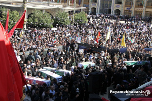 گزارش تصویری| تشییع پیکر شهدای حادثه تروریستی حرم مطهر حضرت شاهچراغ (ع) در شیراز