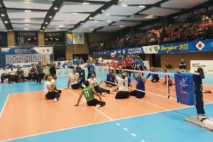 دومین برد ایران در رقابت های والیبال نشسته جهانی
