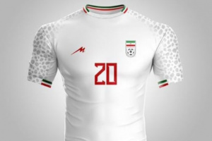 رونمایی از پیراهن یوزهای ایرانی برای جام جهانی فوتبال