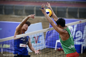 حضور سه تیم چینی و دو تیم از ایران در یک چهارم والیبال ساحلی آسیا