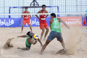 ایران حریف استرالیا در نیمه نهایی تور والیبال ساحلی آسیا