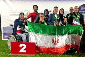 نشان نقره ورزشکار ایرانی در مسابقات جهانی پاراتیراندازی/کسب دومین سهمیه پارالمپیک پاریس