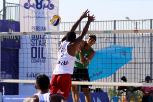 صعود ایران به نیمه نهایی والیبال ساحلی قهرمانی آسیا