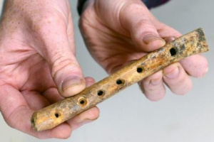 کشف فلوت باستانی از جنس استخوان