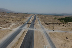 آغاز عملیات پروژه راستگرد جاده مرودشت - شیراز به بزرگراه شهید سلیمانی