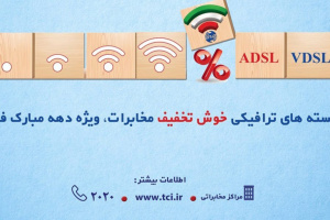شرکت مخابرات ایران برای مشترکین اینترنت پرسرعت خدمات ویژه ارائه می کند