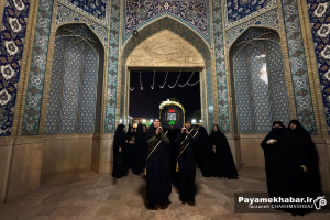 گزارش تصویری| لاله گردانی شام شهادت حضرت زهرا (س)