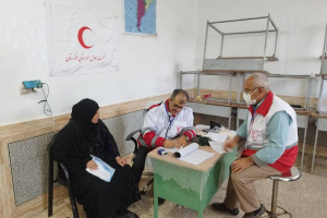 بهره‌مندی بیش از ۱۲۰۰ خوزستانی از خدمات درمانی و بهداشتی رایگان هلال‌احمر در دهه فجر