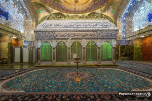 صوت| مدیحه سرایی «ها علی بشر کیف بشر» محمود کریمی
