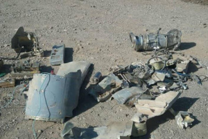 انهدام یک پرتابه دشمن آمریکایی در آسمان اقلید