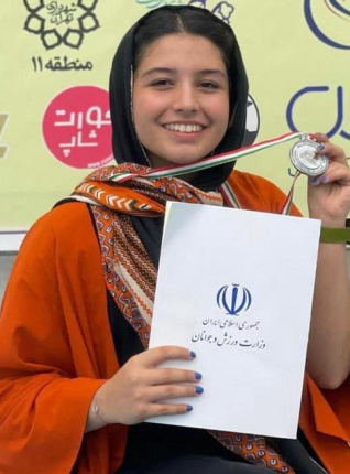 نائب قهرمانی اسکواش باز فارس در مسابقات ایران جونیور