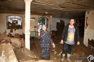 وضعیت مردم خرم آباد بعد از سیل