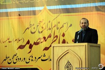 سید احمدرضا دستغیب، رئیس هیئت امنای حرم مطهر در آغ
