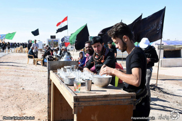 عزاداران و مواکب اربعین حسینی در عراق
