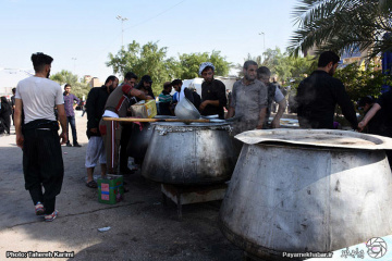 عزاداران و مواکب اربعین حسینی در عراق