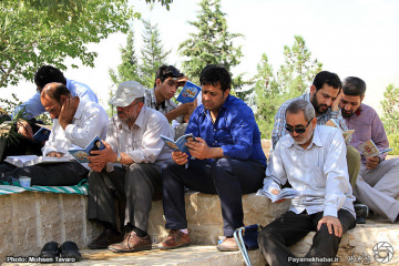 دعای پرفیض عرفه در شیراز