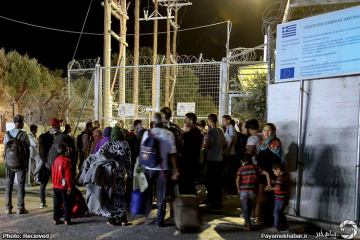 آتش در اردوگاه پناه جویان در یونان