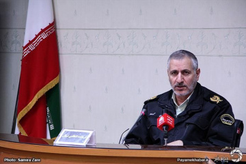 سردار احمدعلی گودرزی، فرمانده انتظامی فارس در نشست