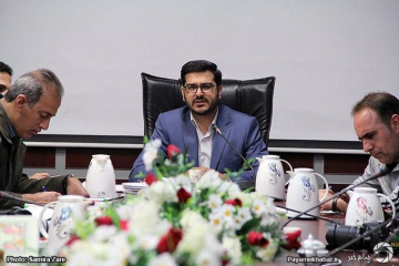 نشست خبری مدیر عامل آتش نشانی شیراز