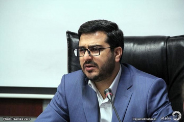 محمد فرخ زاده، مدیر عامل آتش نشانی شیراز در نشست خ