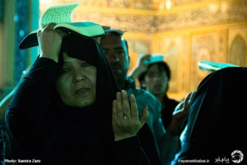 مراسم احیای شب قدر ماه مبارک رمضان در شیراز