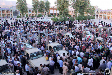 تشییع شهدای گمنام در شیراز