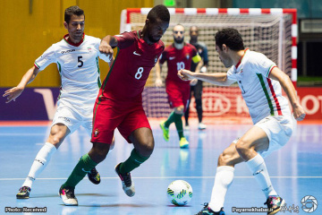بازی فوتسال ایران - پرتغال