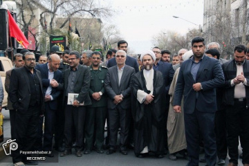 تشییع شهدا دفاع مقدس در شیراز