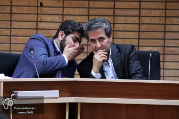 نشست خبری نخستین کنفرانس خبری شهردار شیراز