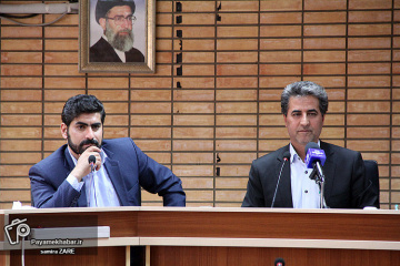 نشست خبری نخستین کنفرانس خبری شهردار شیراز